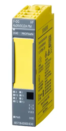 [6ES7136-6DB00-0CA0] MODULO ELECTRONICO P/ET200SP FDQ4X24VDC/2A MCA SIEMENS