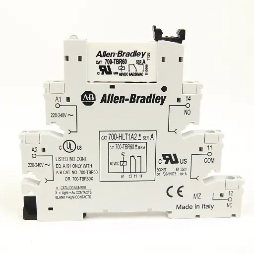 [700-HLT2Z24] RELEVADOR DE INTERPOSICION ELECTROMECANICO 24 VDC MCA. ALLEN BRADLEY