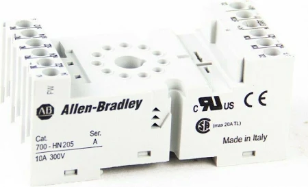 [700-HN205] BASE PARA RELEVADOR 11 PINES CIRCULAR HA