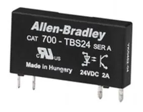 [700-TBS24] RELEVADOR DE ESTADO SOLIDO 1N.O BOBINA 24 VDC MCA ALLEN BRADLEY 