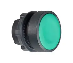 [800FM-F3MX10] BOTON PULSADOR COLOR VERDE, CON OPERADOR