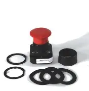 [800H-FRXT6A1] PULS MANT. HONGO 2 POS 1NA 1.C ROJO