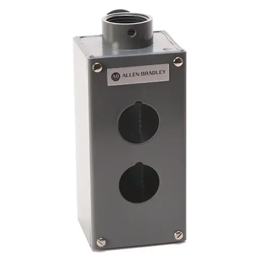 [800T-2PY] ESTACION DE BOTONES 2 ORIFICIOS NEMA TIPO COLGANTE MCA ALLEN BRADLEY