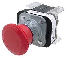 [800T-FXT6D4] BOTON HONGO PARO EMERGENCIA 22MM MCA ALLEN BRADLEY