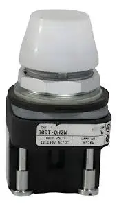 [800T-QH2W] LUZ PILOTO BLANCO, DE 30.5 MM,