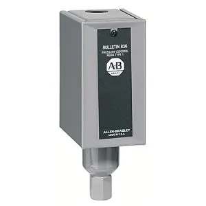 [836-C7A] CONTROL DE PRESION TIPO NEMA 1, RANGO 4-150 PSI, SALIDA NC SPST, CONEXIÓN A PROCESO 1/4"NPT, MCA ALLEN BRADLEY