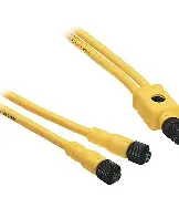 [879D-F4ACDM-1] DIVISOR DE CABLE EN V O EN Y, HEMBRA