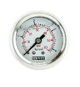 [915V/40/4-8KG] MANOMETRO CON GLICERINA CARATULA 40MM