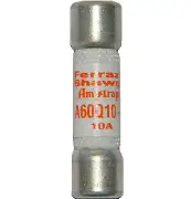 [A60Q10-2] FUSIBLE DE ALTA VELOCIDAD 10A 600V AMP-T