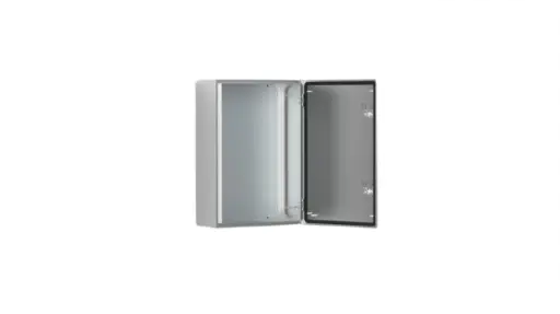 [ASR0505021] GABINETE ACERO INOX 500X500210MM IP66