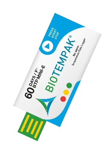 [BTP-PRO C] REGISTRADORA DE DATOS USB TEMPERATURE PRO DE UN SOLO USO CELSIUS MCA. BIOTEMPAK