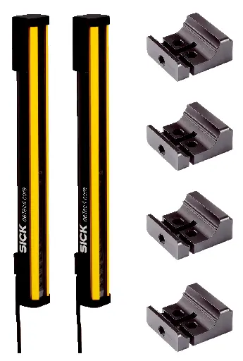 [C4C-PA12030A1000] CORTINAS FOTOELECTRICAS DE SEG. 30MM 1200MM ALTURA EMISOR Y RECEPTOR Y ACCESORIOS DE FIJACION MCA SICK