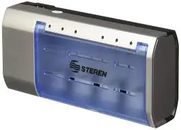 [CRG-500] CARGADOR DE BATERIAS PARA AA, AAA, C, D, 9V, MCA STEREN