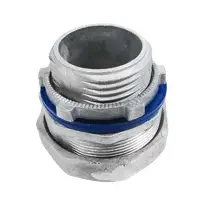 [CRL19DO] ELT-75 CONECTOR RECTO PARA TUBO LICUATITE 19mm(3/4"), CON CONTRA, MCA CROUSE HINDS