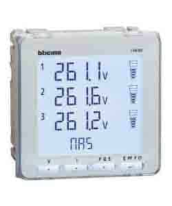[F4N300] ANALIZADOR DE RED MULTIFUNCIÓN CON PANTALLA LCD, COMUNICACIÓN RS485 PARA MONTAJE EN PANEL, MCA BTICINO