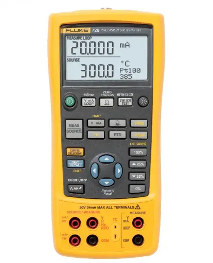 [FLUKE-726] CALIBRADOR DE PROCESOS MULTIFUNCION DE PRESION PARA MEDIR Y GENERAR mA VOLS TEMPERATURA RTD FRECUENCIA OHMIOS MCA FLUKE