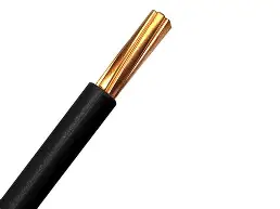 [INDTHW10] CABLE DE COBRE TIPO THW 10AWG 600V NEGRO