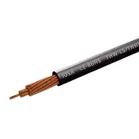 [IUTHW10] CABLE CON AISLANTE THW CAL. 10AWG 600V NEGRO MCA IUSA