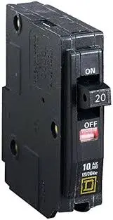 [QO140] INTERRUPTOR TERMOMAGNETICO TIPO QO 1POLO 40A, 127/240VAC, ENCHUFABLE, MCA SQUARE D