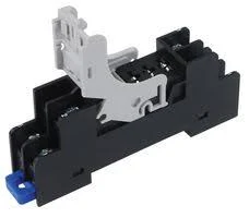 [SJ1S-05BW] BASE PARA RELEVADOR DE 5 PINES, RIEL DIN