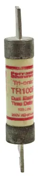 [TR100R] FUSIBLE SERIE TR 250V 100A 5 7/8X1 1/16R
