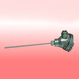 [WPC1CI(I6)TR(2)-DIN-002] TERMOPAR TIPO K DE 1/4" 40 CMS DELONGITUD (LIBRES), CON CONECTOR DESLIZABLE DE 1/2 NPT EN A. INOX T304, Y TRANSMISOR DE SEÑAL MOD. MP82810 CON RANGO CONFIGURABLE Y CABEZA DE ALUMINIO MCA WEST 