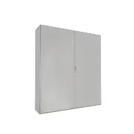 [5842600] GABINETE INDIVIDUAL DE CHAPA DE ACERO, CUERPO ROBUSTO, DOS NIVELES DE MONTAJE, 1600x1800x400mm, MCA RITTAL