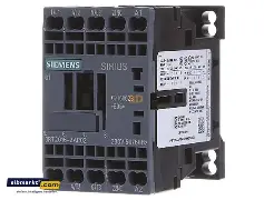 [3RT2016-2AP02] CONTACTOR DE POTENCIA 9A, 4KW/400V 3 POLOS, ALIMENTACIÓN 230VAC, UN CONTACTO AUXILIAR NC, TAMAÑO S00, MCA SIEMENS