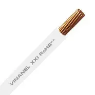 [CV18B] CABLE TFLS VINANEL XXI CAL. 18 AWG. 600V. 90° COLOR BLANCO CV18B MCA. CONDUMEX