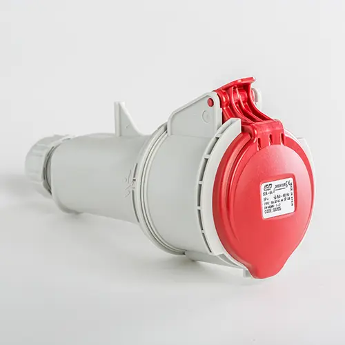 [03205] BASE AEREA 32A 3P+T 400V 6H ROJO IP44 MCA IDE