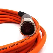 [2090-CPWM7DF-08AA05] CABLE DE POTENCIA PARA SERVO MOTOR CONECTOR DIN, LONGITUD 5 METROS, CALIBRE 8AWG, MCA ALLEN BRADLEY