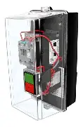 [3RE5110-1GA16-1AN6] ENVOLVENTE DE ARRANCADOR DIRECTO TAMAÑO S00, CONTCTOR 220VAC, RELÉ 4.5 A 6.3A, PULSAODR ROJO/VERDE, MCA SIEMENS