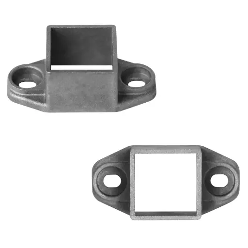 [856TBMAP40] BASE DE 70 MM POSTE DE ALUMINO 