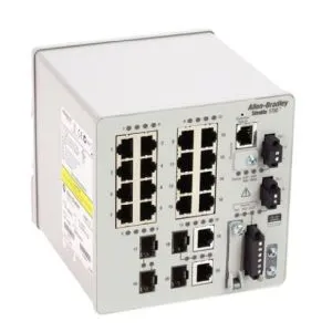 [1783-BMS20CA] STRATIX 5700 16 PUERTOS ETHERNET ADMINISTRABLE 2 PUERTOS COMBINADOS GIGABIT ETHERNET 2 RANURAS FIBRA SFP MCA ALLEN BRADLEY