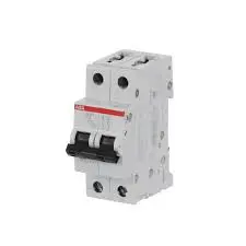 [S202-C2] INTERRUPTOR TERMOMAGNÉTICO MINIATURA, 2 POLOS 2A, 230/400VAC 6KA, MCA ABB
