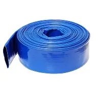 [RVF400] MANGUERA PLANA DE PVC, PARA DESCARGA DE AGUA, DE 4", TUBO Y CUBIERTA DE PVC CON REFUERZO (ROLLO DE 100 METROS), MCA KURIYAMA