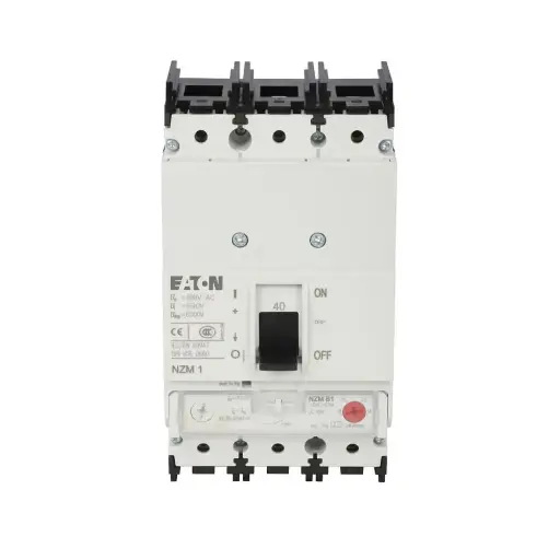 [NZMB1-A125-NA] INTERRUPTOR DE CAJA MOLDEADA SERIE NZM TAMAÑO 1 DE 125AMP 480VAC 25KAIC MCA EATON