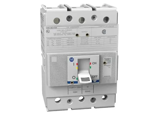 [140G-I3C3-D15] INTERRUPTOR TERMOMAGNETICO ENSAMBLADO CAJA MOLDEADA FRAME I; 3 POLOS 600V 150AMP MCA. ALLEN BRADLEY