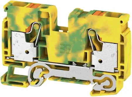 [2490440000] BORNE DE TIERRA "PUSH IN", COLOR VERDE/AMARILLO, MCA WEIDMULLER