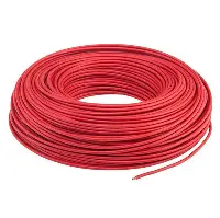 [SLX575] CABLE DE COBRE CUBIETA DE PVC THWLS, CALIBRE 12AWG, 600V, 90°C, COLOR ROJO, MCA VIAKON