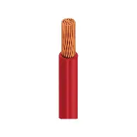 [SLX565] CABLE DE COBRE CON AISLAMIENTO DE PVC, THWLS CALIBRE 14AWG 600V, 90°C COLOR ROJO, MCA VIAKON