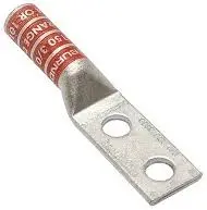 [YA272TC38] ZAPATA TERMINAL DE COBRE CAL. DEL CON. 3/0 AWG CAÑON LARGO CON ORIFICIO DE 3/8 MCA. BURNDY