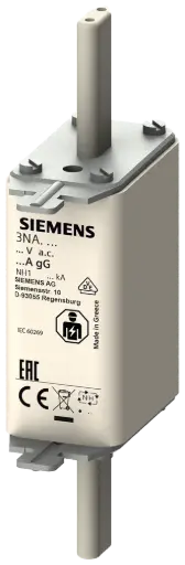 [3NA3130] FUSIBLE TIPO NH 100A, 500VAC, CON INDICADOR DE FUSIÓN, MCA SIEMENS