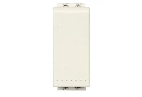 [E2001] APAGADOR SENCILLO DE 1 MODULO 10A, 127/220VAC COLOR MARFIL, MCA BTICINO