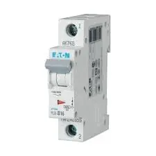 [PLS6-C16-MW] INTERRUPTOR TERMOMAGNÉTICO DE 1 POLO 16A, 230VAC, CURVA "C", MCA EATON