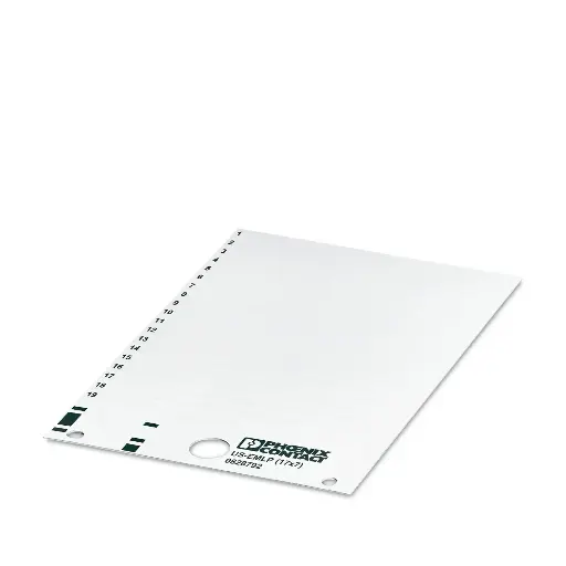 [828792]  THERMOMARK PRIME 2.0, TIPO DE MONTAJE: ADHESIVA, NÚMERO DE ETIQUETAS INDIVIDUALES: 114, ALTURA DEL CAMPO DE TEXTO: 7 MM, ANCHO DEL CAMPO DE TEXTO: 17 MM MCA PHOENIX CONTACT