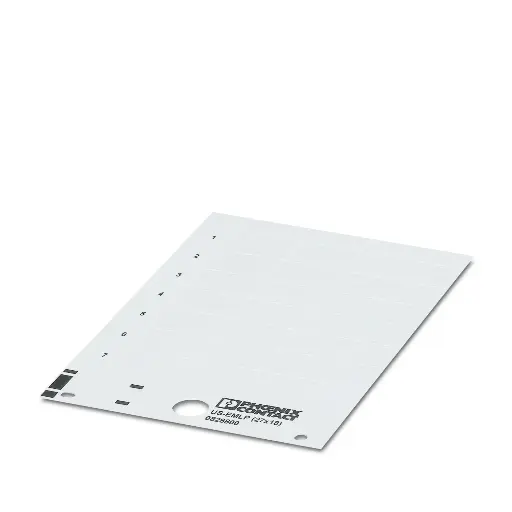 [828800] THERMOMARK PRIME 2.0, TIPO DE MONTAJE: ADHESIVO, NÚMERO DE ETIQUETAS INDIVIDUALES: 21, ALTURA DEL CAMPO DE TEXTO: 18 MM, ANCHO DEL CAMPO DE TEXTO: 27 MM MCA PHOENIX CONTACT