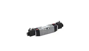 [SXE9673-A60-00-13J] ELECTROVÁLVULA ISO 5 VÍAS 3 POSICIONES, ALIMENTACIÓN 24VDC, PRESIÓN DE OPERACIÓN 2-10BAR, MCA NORGREN