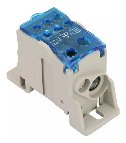 [1SNL412510R0000] BLOQUE DE DISTRIBUCIÓN DE 1 POLO, 125A, MONTAJE EN RIEL DIN, TERMINALES DE RESORTE, MCA TE CONNECTIVITY