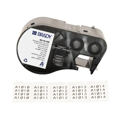 [M4-48-498] CARTUCHO DE ETIQUETAS PARA ALAMBRE Y CABLE DE TELA MCA. BRADY